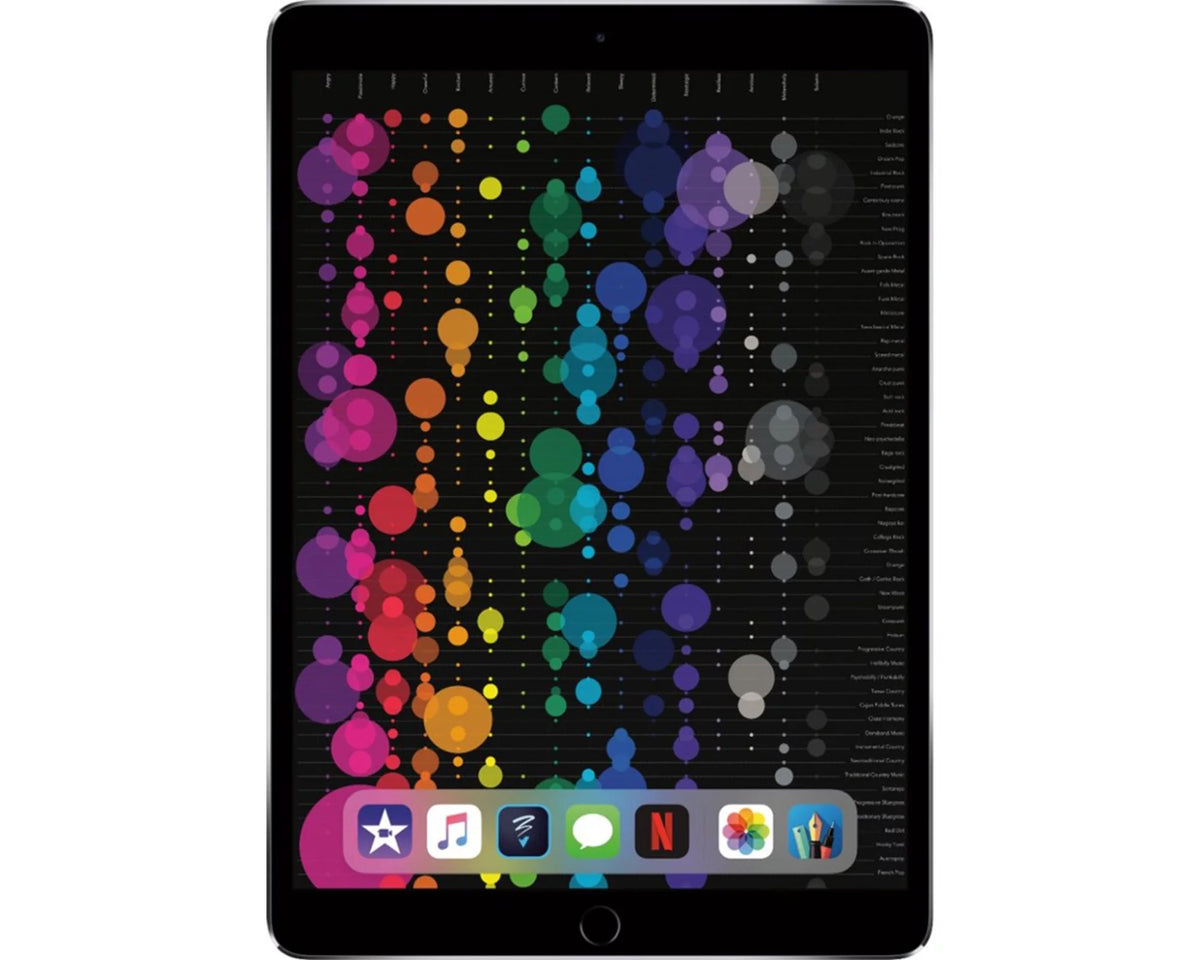 Open Box iPad Pro 10.5-inch 512GB Wi-Fi Only Space Gray Silver Bundle G965