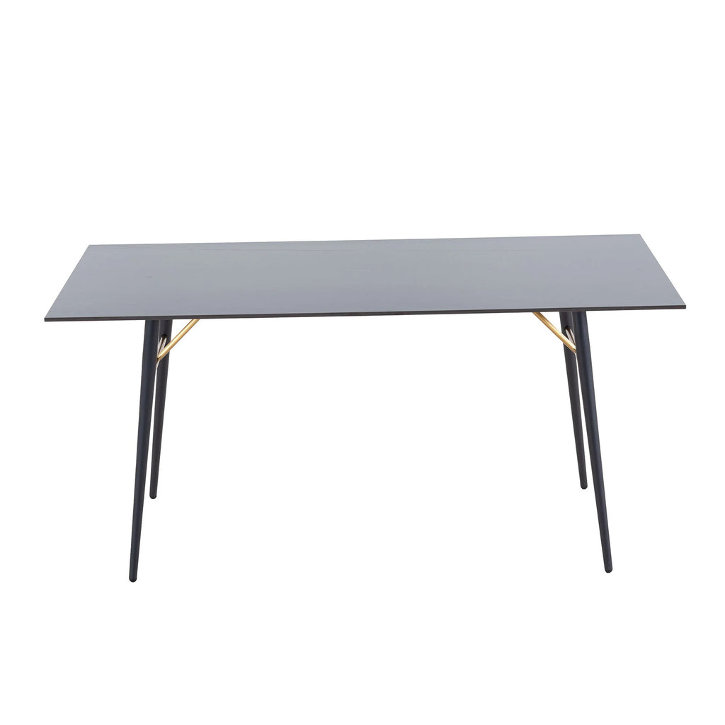 Black 70inch Ceramic Tile Dining Table S322937