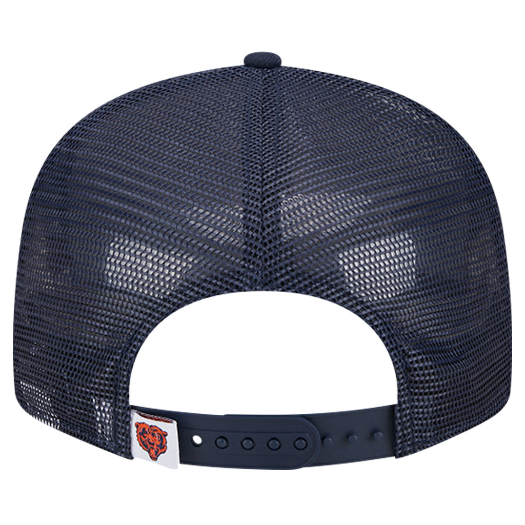 Men's Navy Chicago Bears Trucker Snapback Hat Q2792