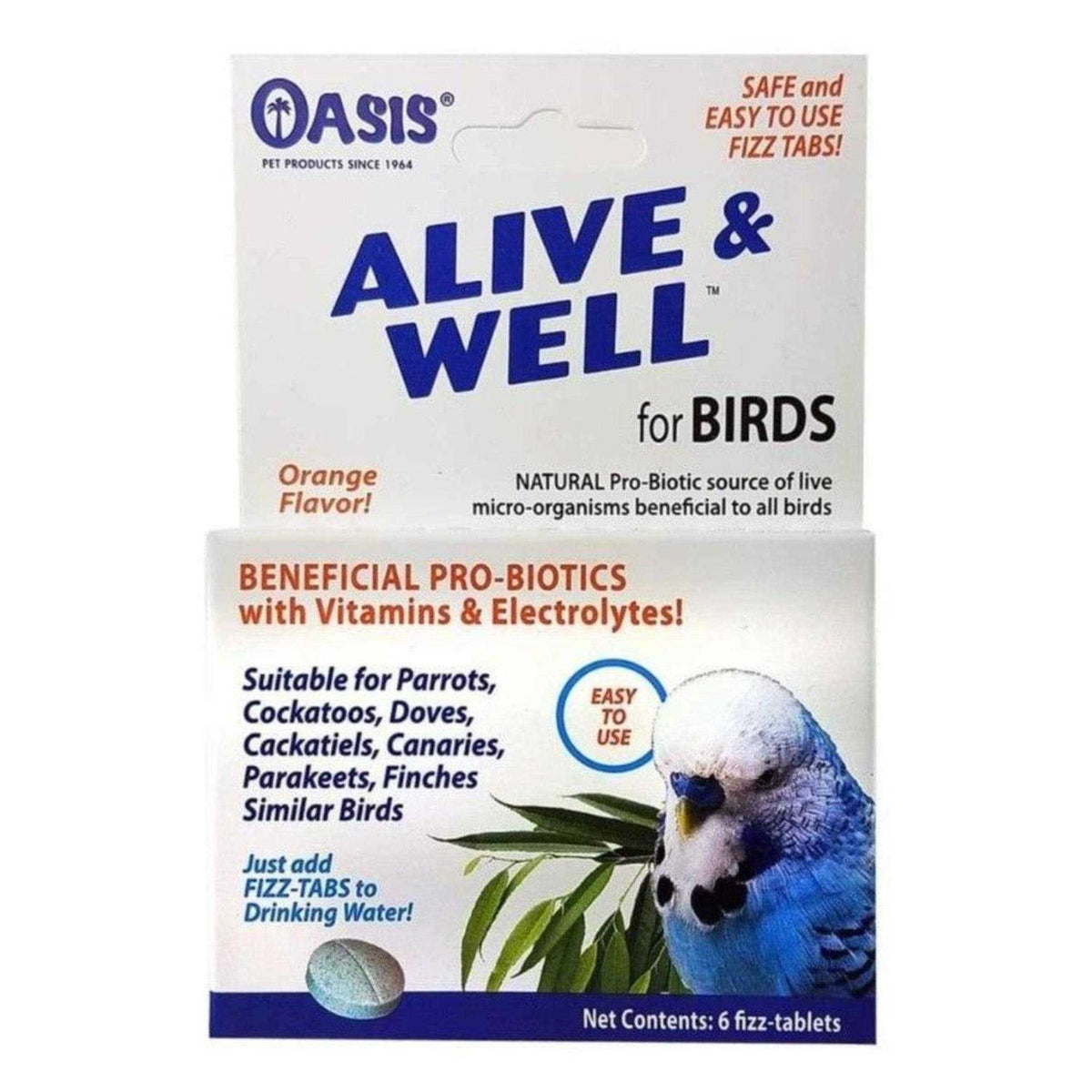 Pro-Biotic Tablets for Birds N173319