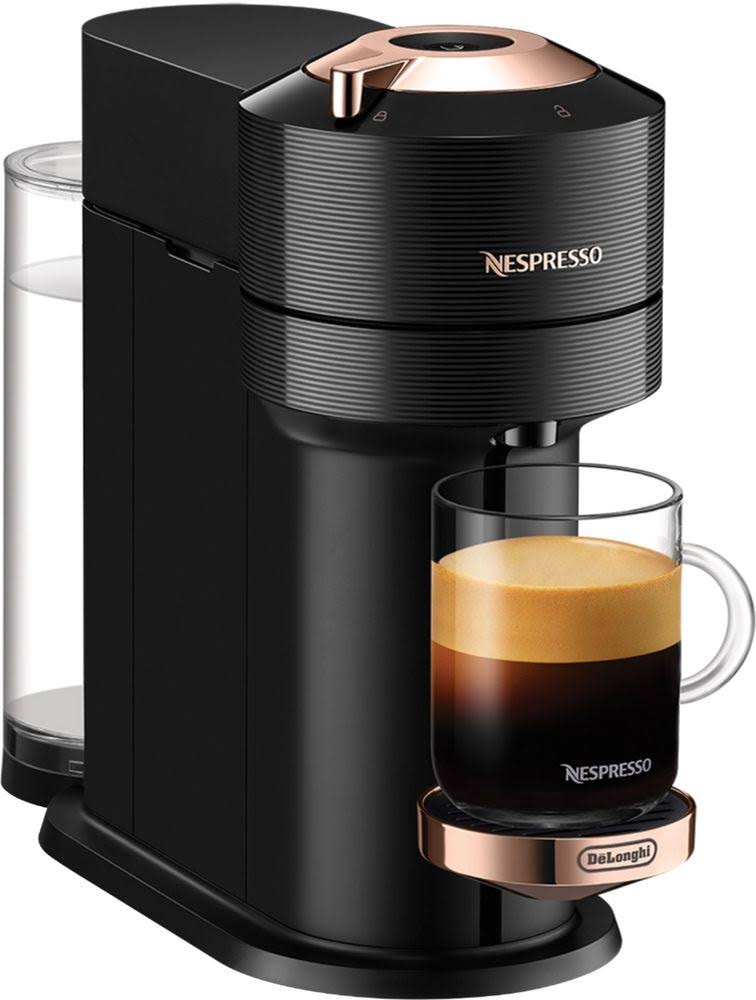 Black Espresso Maker with Aeroccino L807