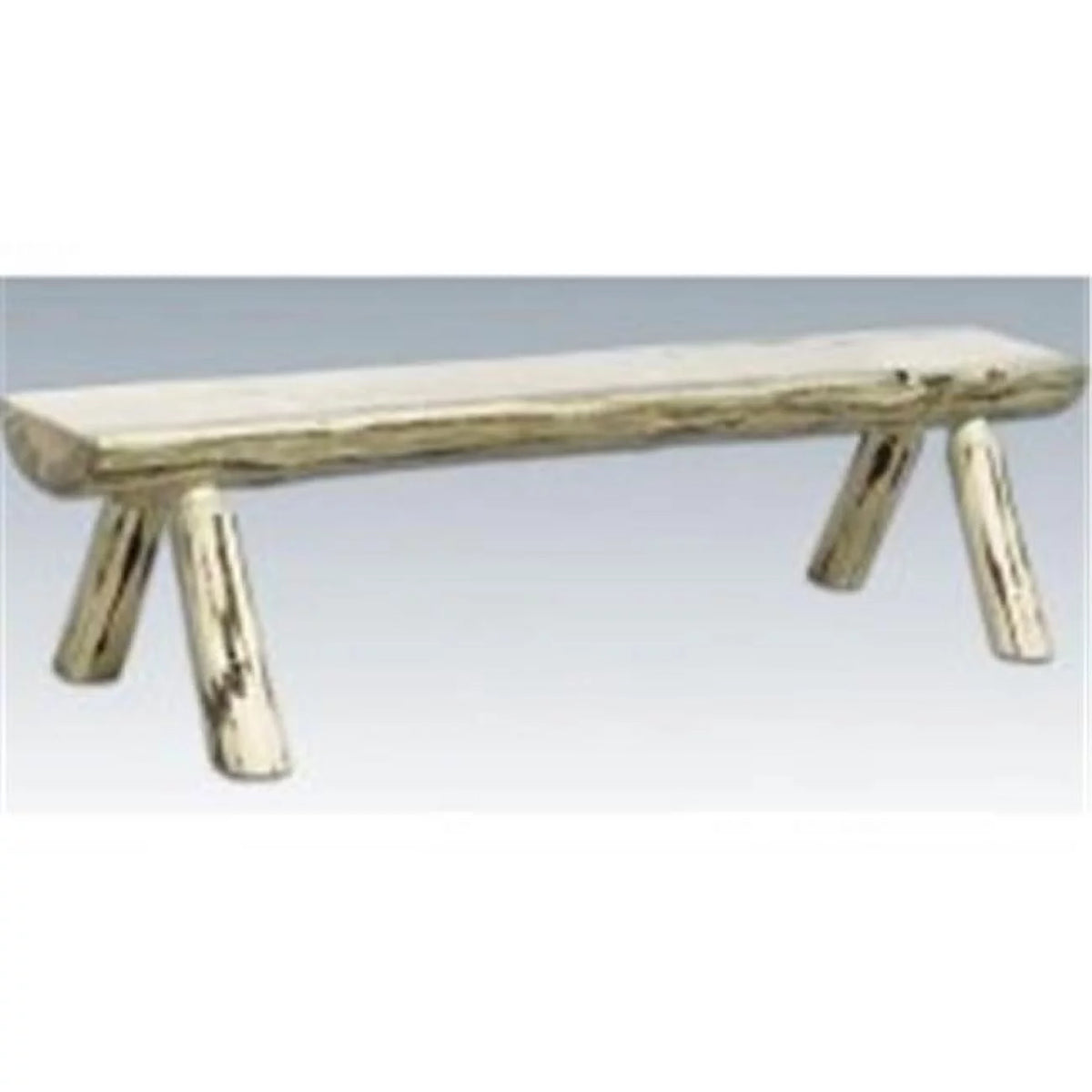 Half Log Outdoor Bench O201