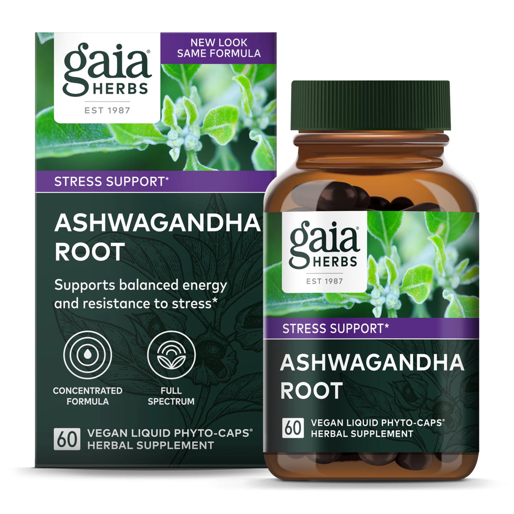 Ashwagandha Root 60 Vegan Liquid Phyto-Caps J212
