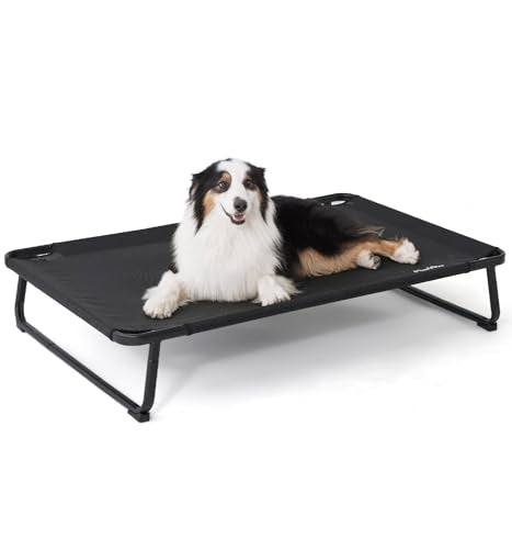 Elevated Dog Bed with Washable Mesh Hammock C837503