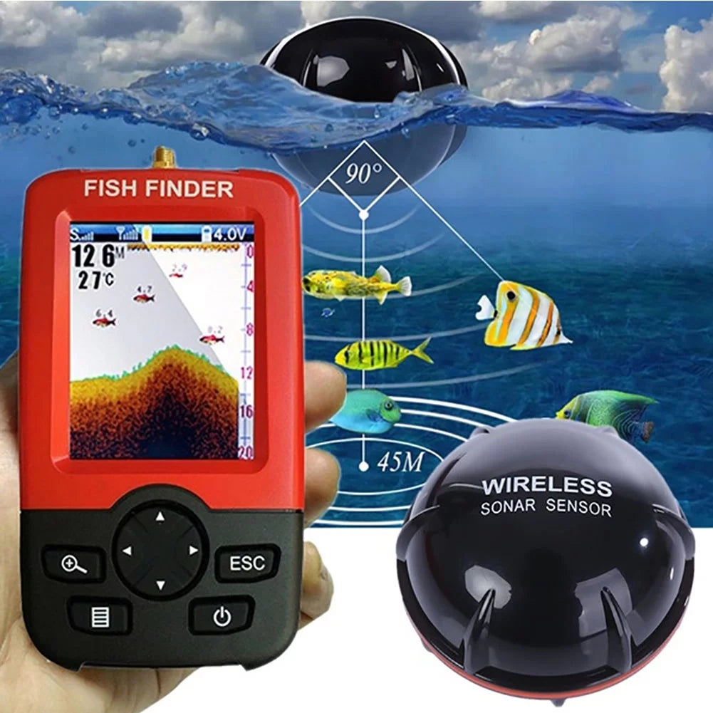 Portable Wireless Sonar Fish Finder E36865