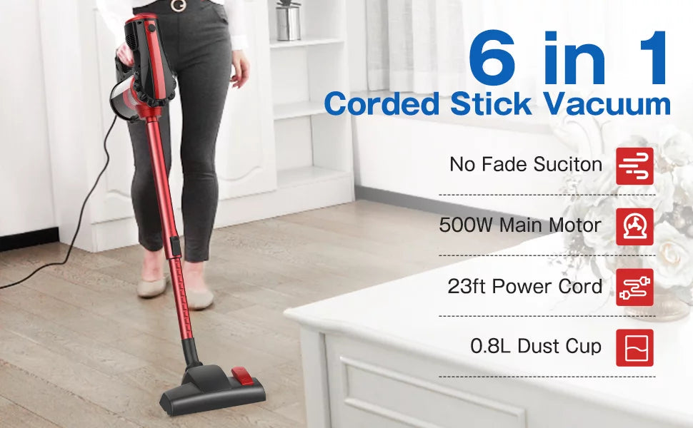 Corded Stick Vacuum Cleaner L458