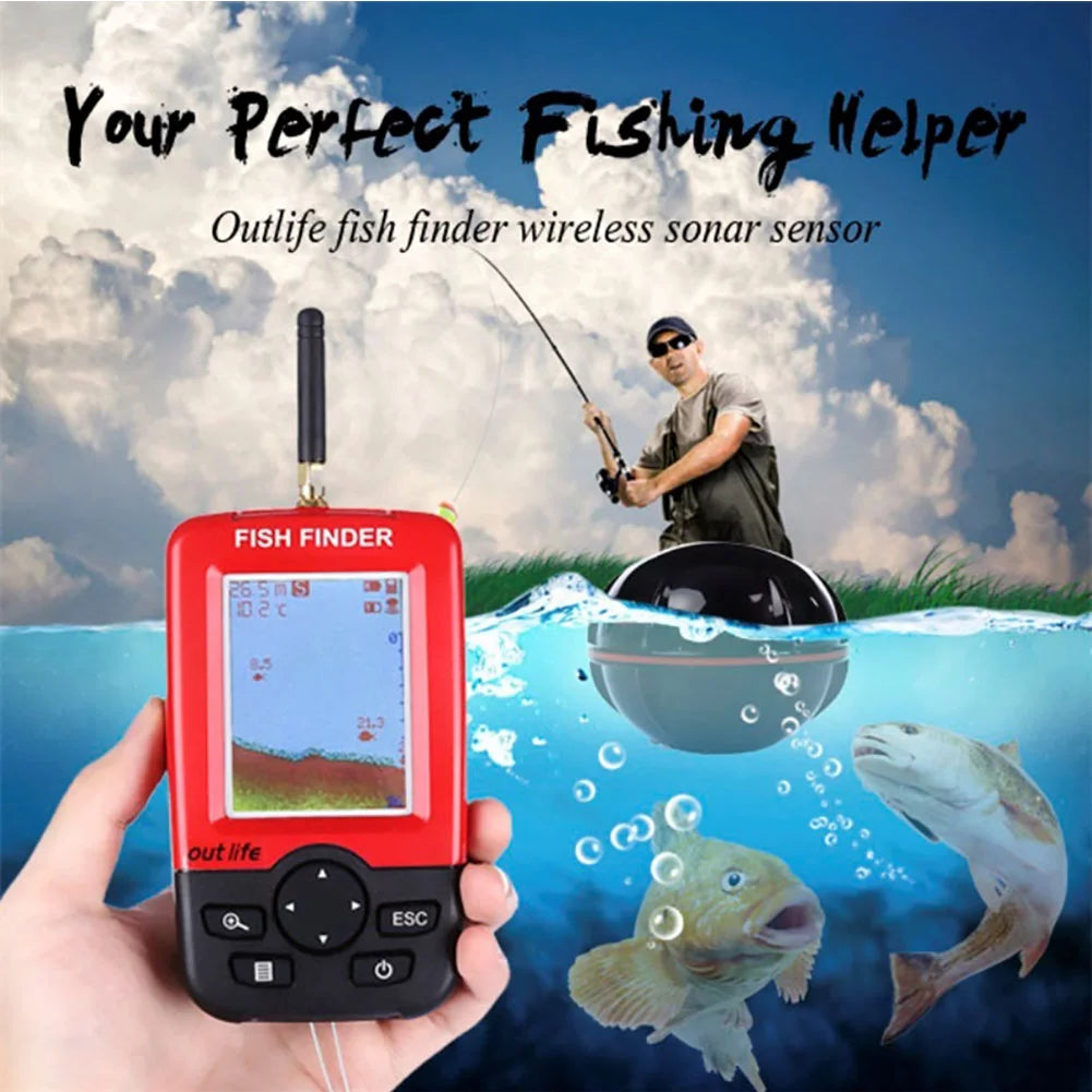 Portable Wireless Sonar Fish Finder E36865