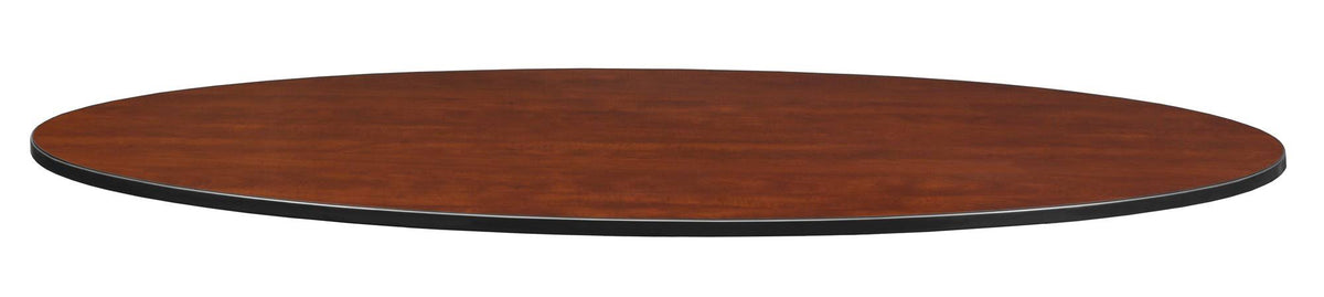 Oval Table Top - Mahogany Mocha Walnut V7940