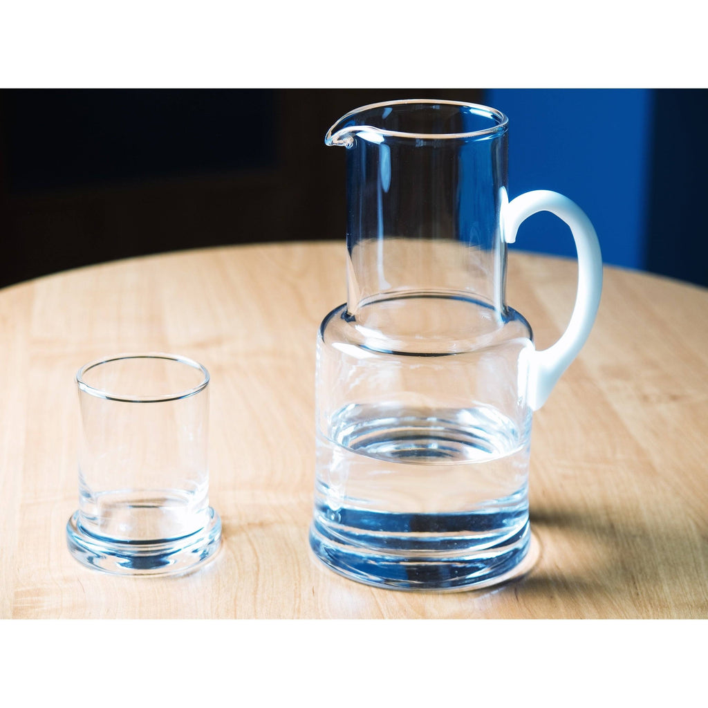 Clear Bedside Carafe and Glass Set K649430
