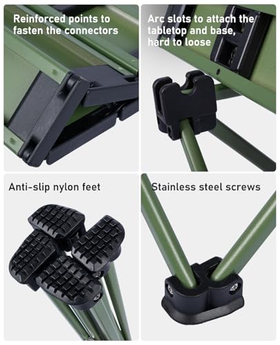 Ultralight Compact Camping Folding Table with Carry Bag F225206