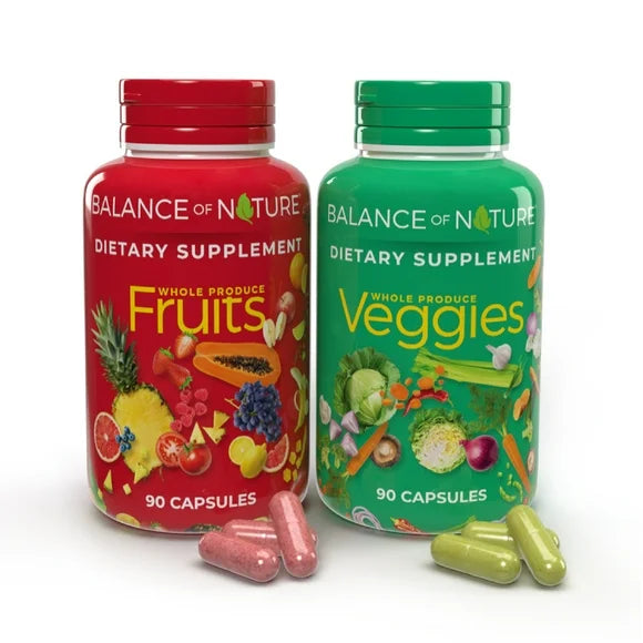 90 Fruit and Veggie Capsules Set U560654