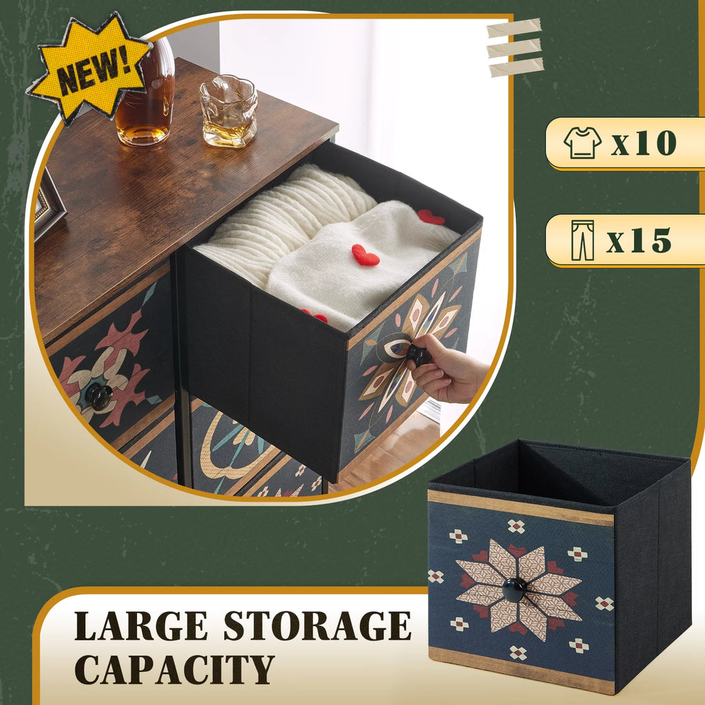 8 Drawer Colorful Dresser Q282997