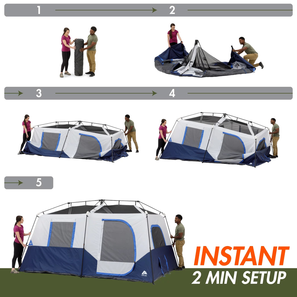 13' x 9' 8-Person Cabin Tent R2763