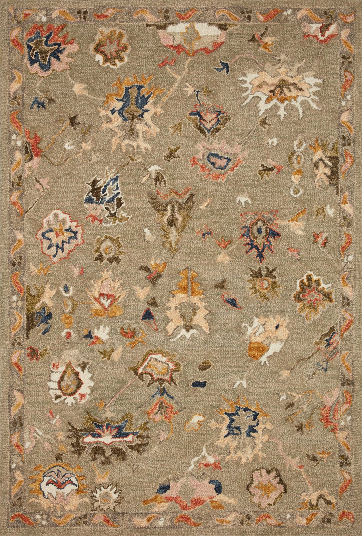 Grey Multi 9'3 x 13' Rug F3276