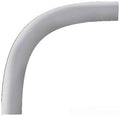 90 Degree ELBOW; 2-1/2 inch, Plain End, 48 inch Radius, PVC, Gray, Sch 80 F166714