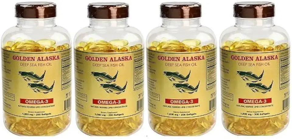 Omega-3 Fish Oil 1000 Mg EPA & DHA 200 Softgels O69023
