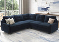 Dark Grey Convertible Sectional Sofa V916