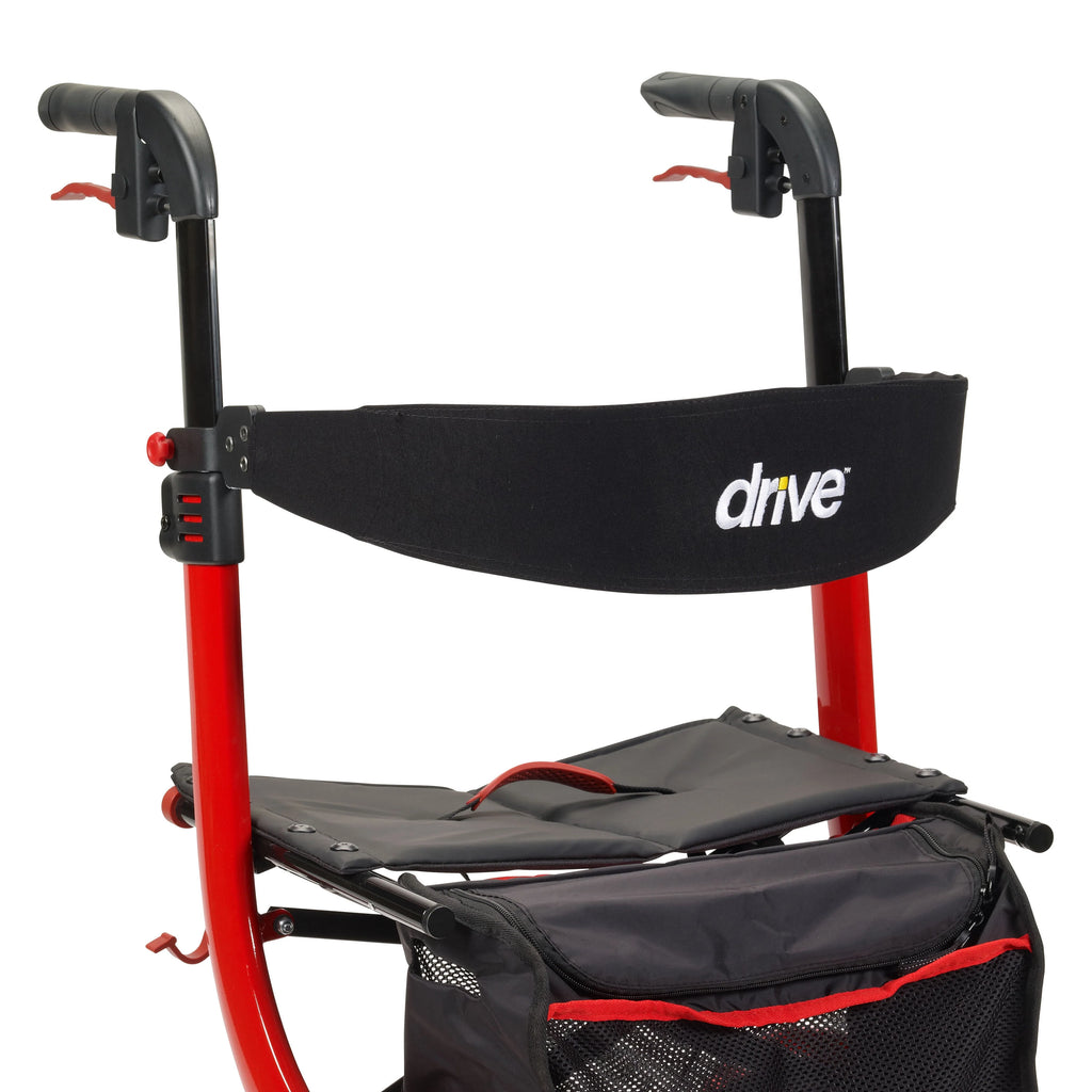 Red Rolling Walker W300