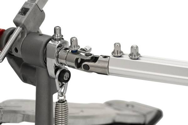 Double Bass Drum Pedal Red Cam R776