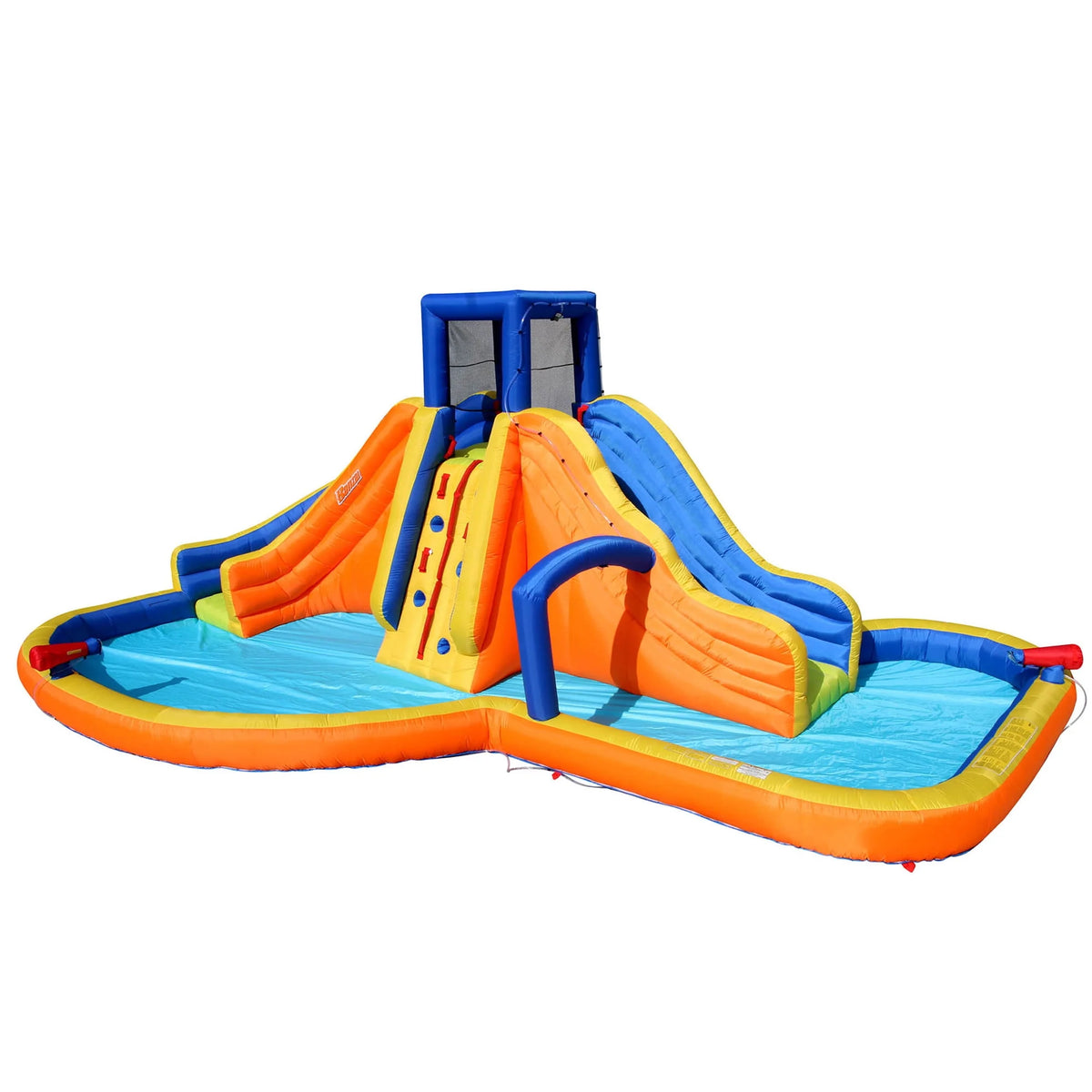 Inflatable Water Park Dual Slides Climbing Rope U168468