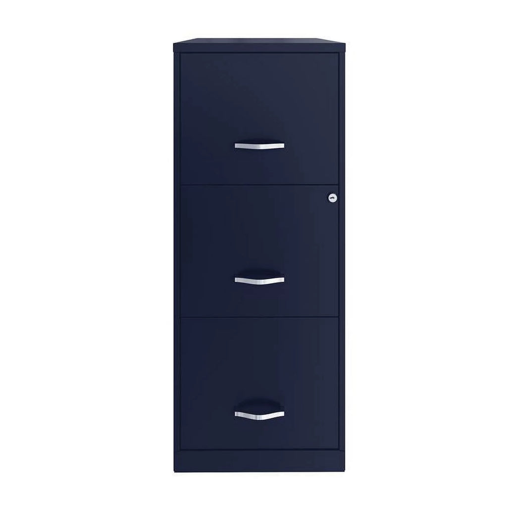 3 Drawer Metal Vertical File Cabinet with Lock X2949
