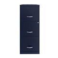 3 Drawer Metal Vertical File Cabinet with Lock X2949