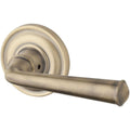 Full Dummy Federal Lever Matte Brass Black H975