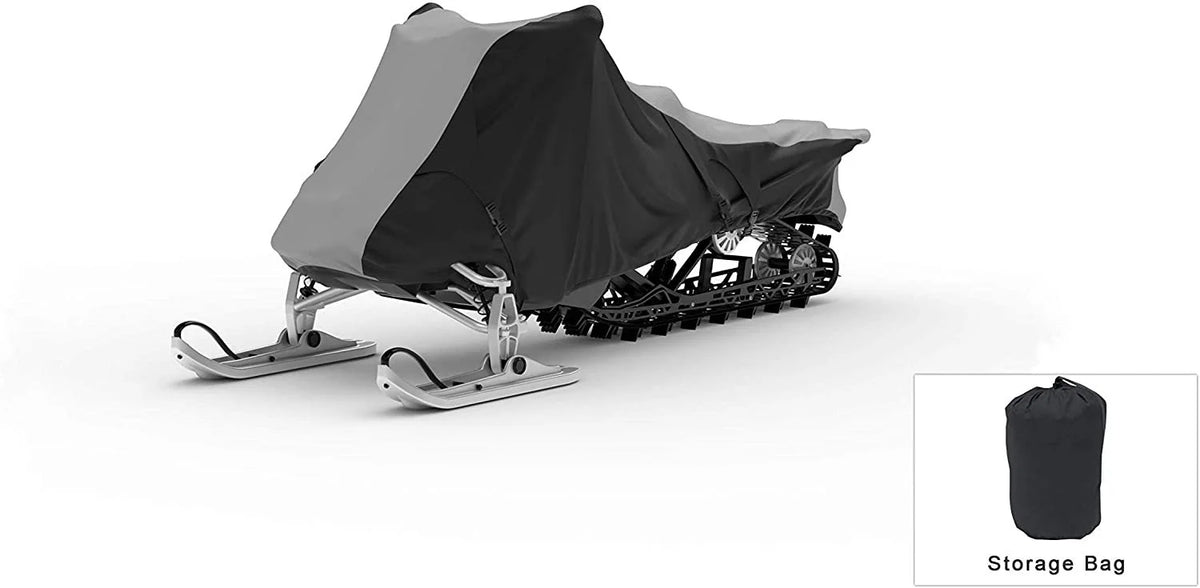 Snowmobile Cover with Built-in Securing Straps I43039