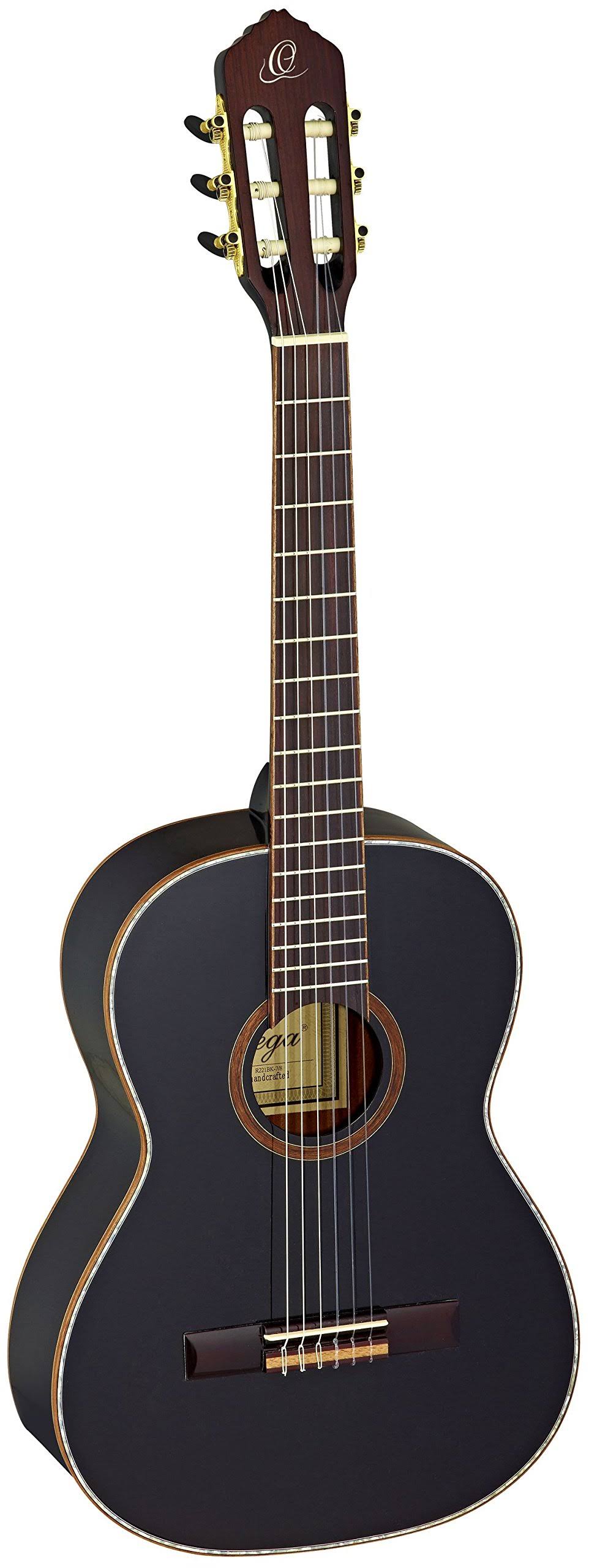 7/8 Size Classical Guitar Gloss Black W351780