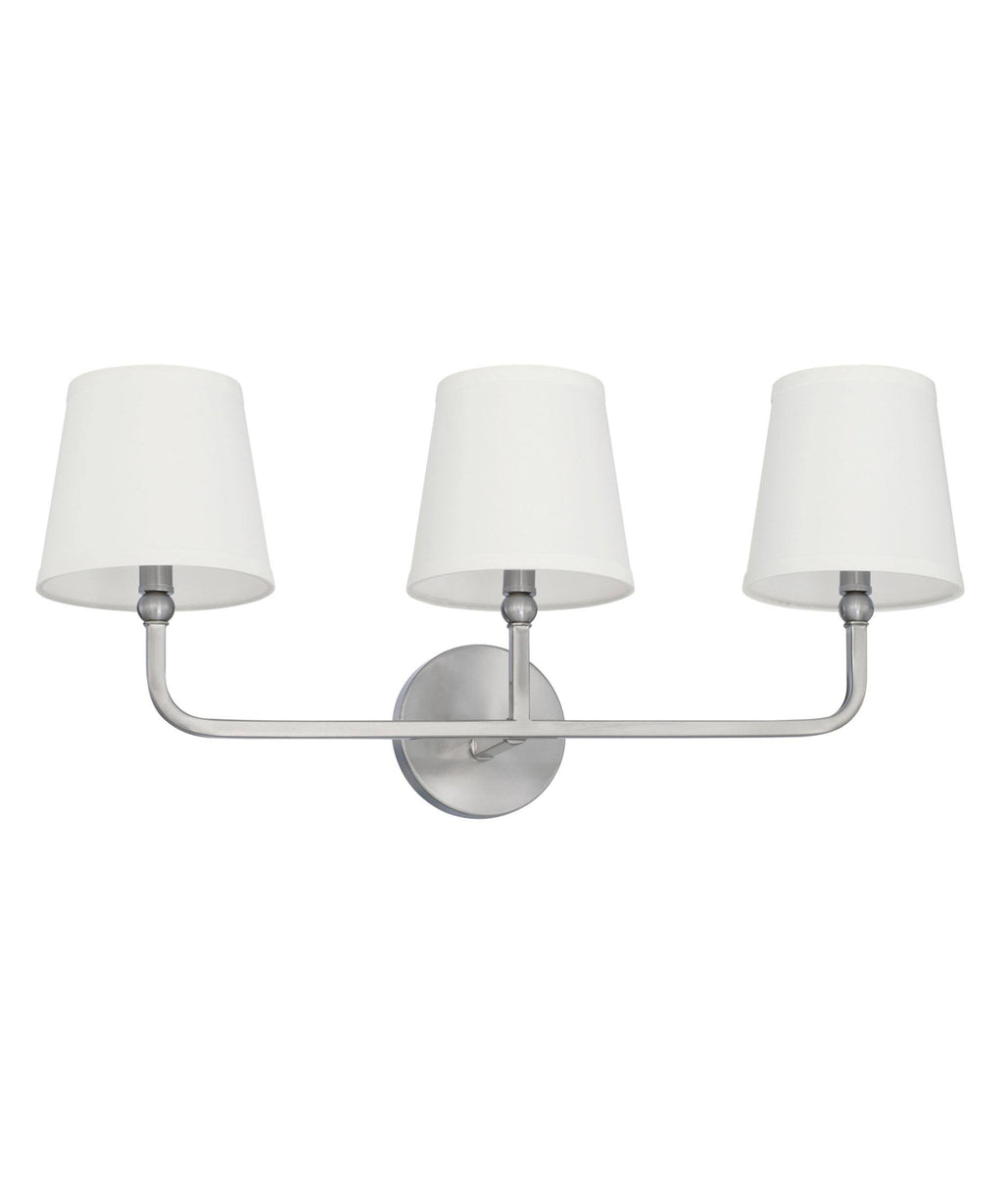 3 Light Vanity Brushed Nickel H708143