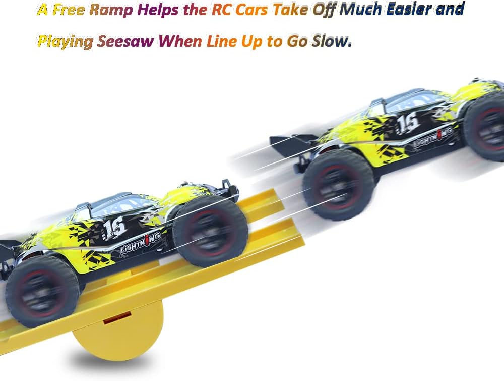1/18 RC Car 4WD Brushless Offroad Truck with Two Rechargeable Batteries M739137