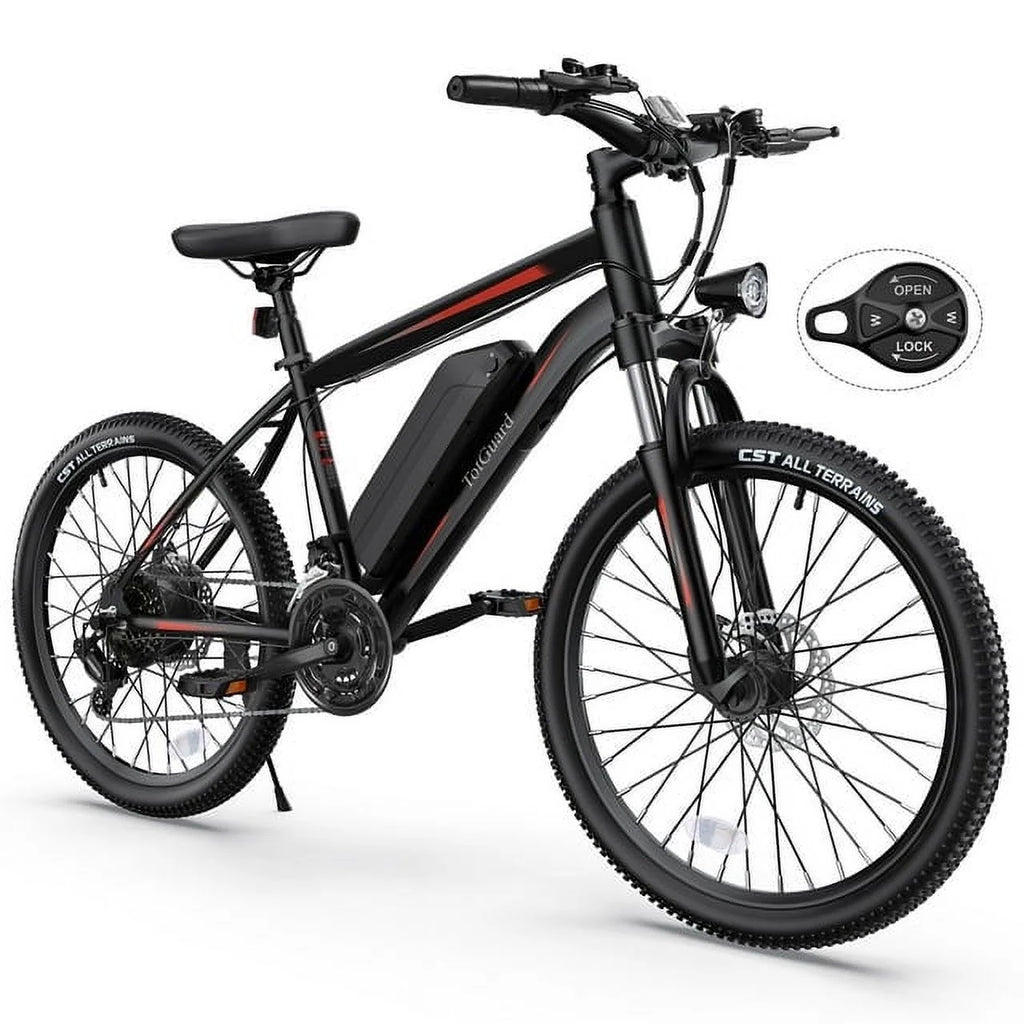 Electric Bike 26'' 350W 36V 10.4Ah 21 Speed C7729