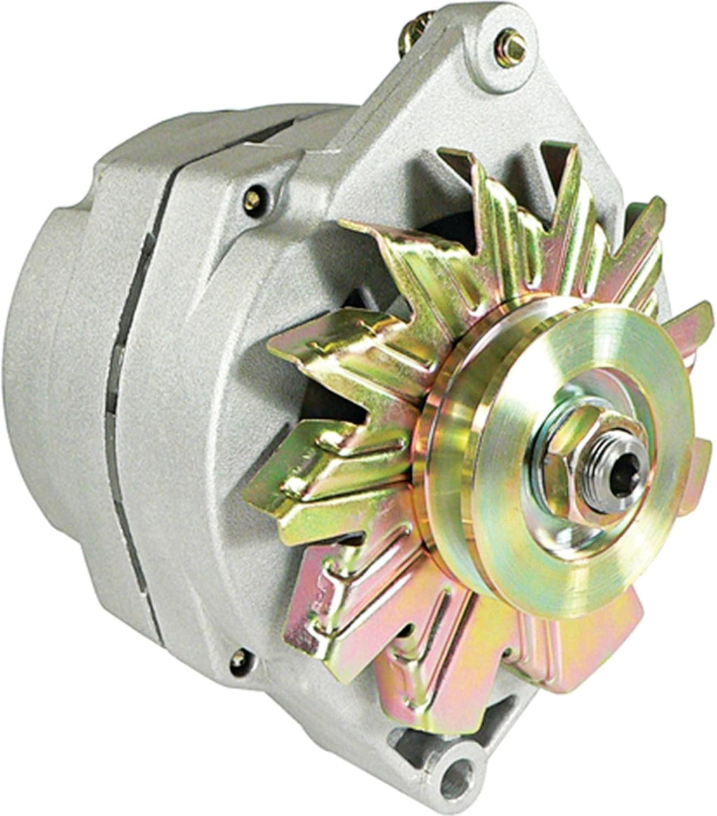 New Alternator Compatible with 10Si Delco 1-Wire 63 Amp With R-Terminal Stud On Rear T781424