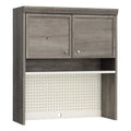 Engineered Wood Storage Hutch in Mystic Oak Finish D139