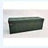 Navy Blue Storage Ottoman Bench N954
