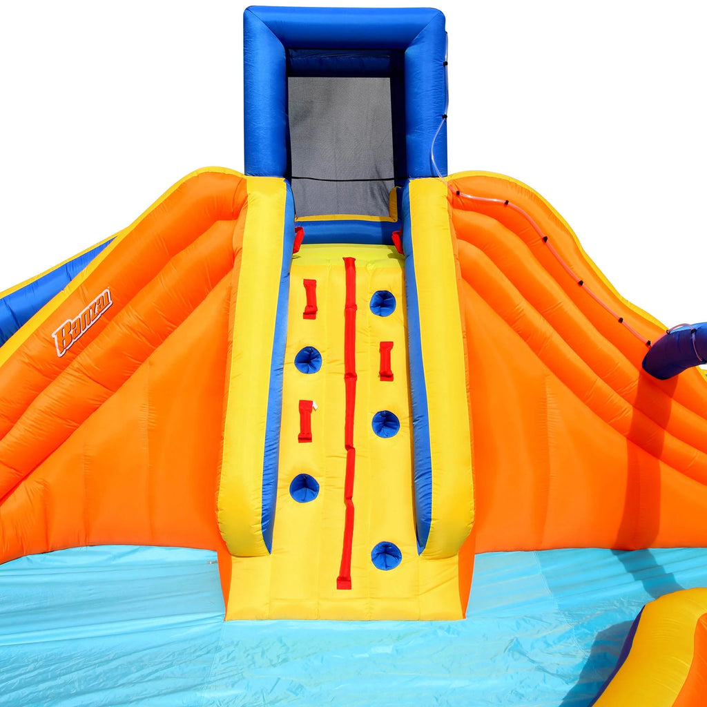 Inflatable Water Park Dual Slides Climbing Rope U168468