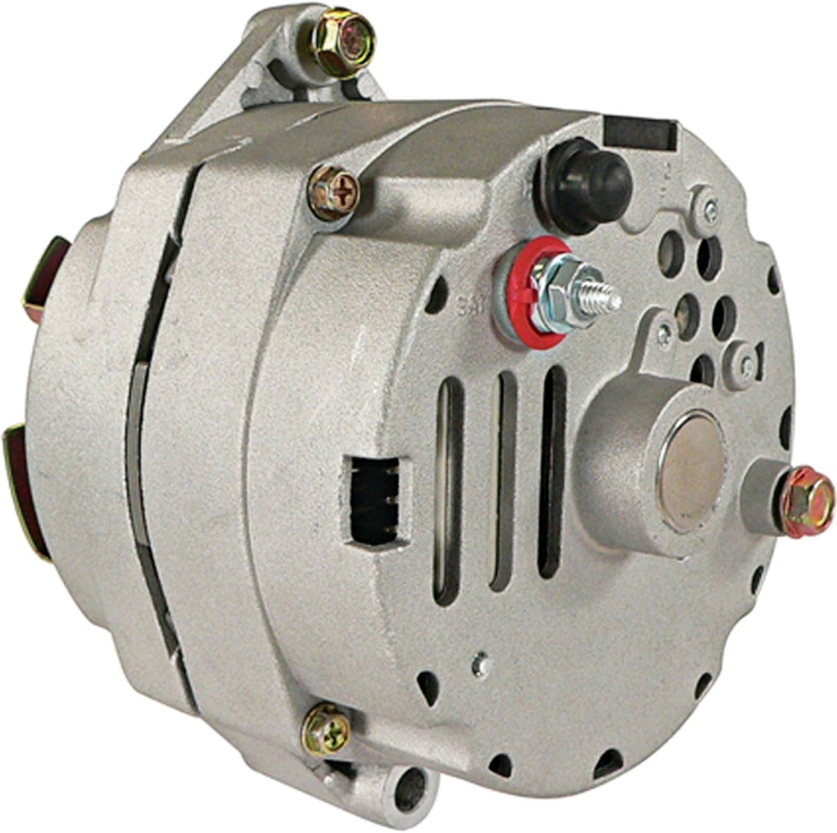 New Alternator Compatible with 10Si Delco 1-Wire 63 Amp With R-Terminal Stud On Rear T781424